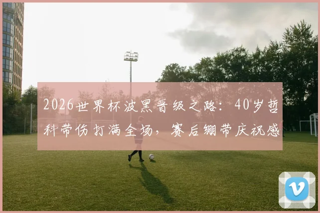 2026世界杯波黑晋级之路：40岁哲科带伤打满全场，赛后绷带庆祝感动全场